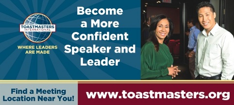 Toastmasters billboard